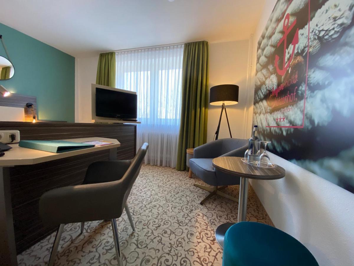 Hafen Hotel Schuetzenhof Burg auf Fehmarn Dış mekan fotoğraf